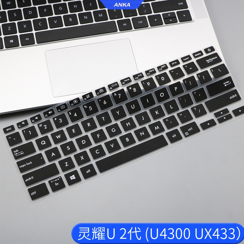 Skin Tpu Cover Pelindung Keyboard Asus Um431Da Um433 Ux433 Um462 S431 S432 14 &quot;