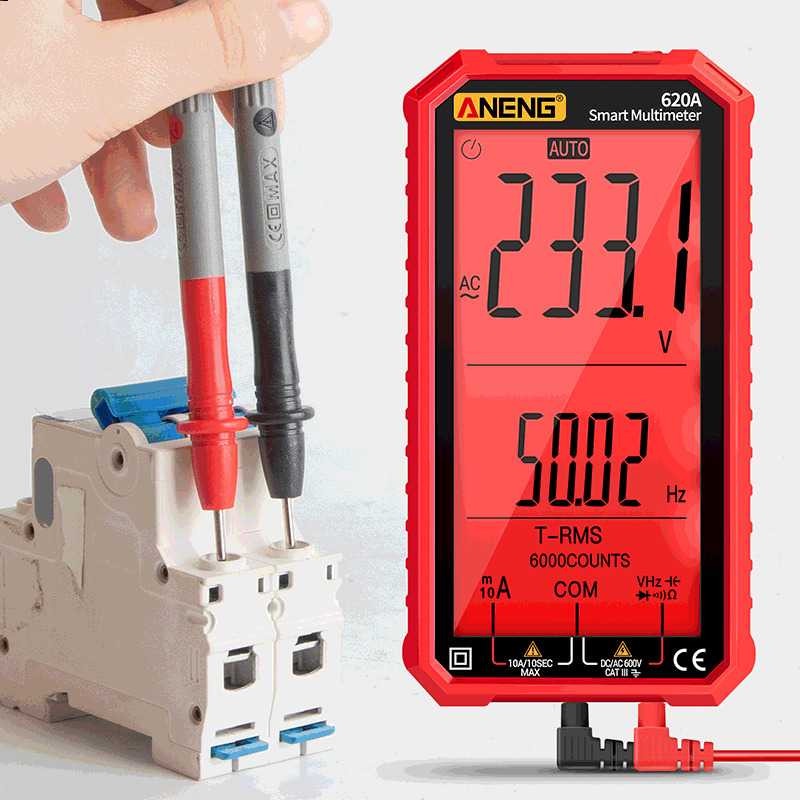 Multimeter Digital Multitester Voltage Tester HD LCD Screen Display