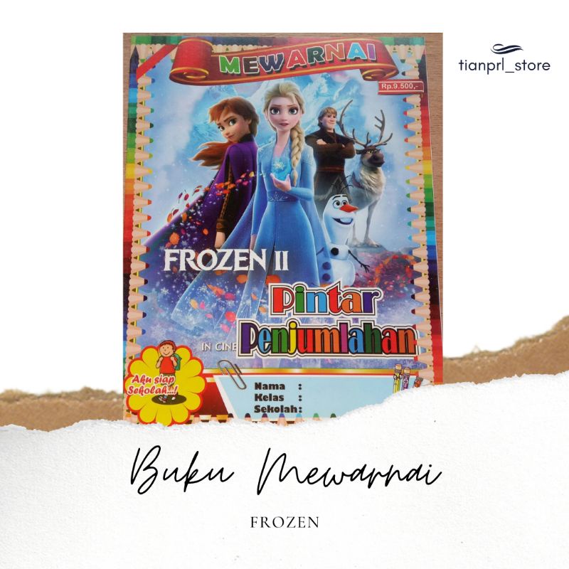 

BUKU MEWARNAI FROZEN