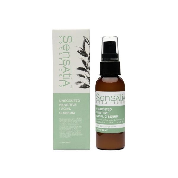 Sensatia Botanicals Unscented Sensitive Facial C-Serum - 60ml