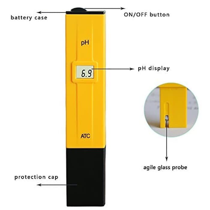 Alat Pengukur Keasaman Cairan Air PH Meter Digital PH Digital Tester PH Ukur