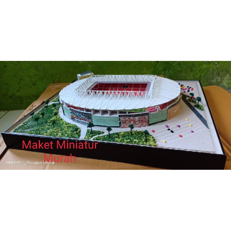 Miniatur Stadion Emirates Arsenal Stadium