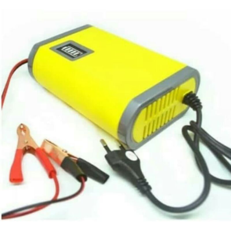 Cod Charger High Quality Charger Aki Sunpro 12V. 6A//Charger motor mobil