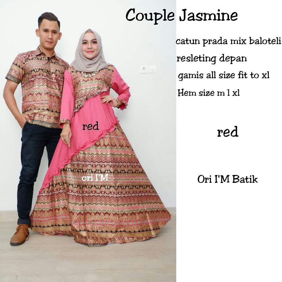 GROSIR BATIK COUPLE JASMINE