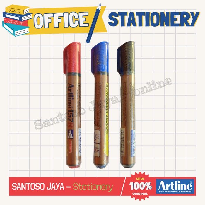

Spidol Papan Tulis ARTLINE - White Board Marker ARTLINE 157R