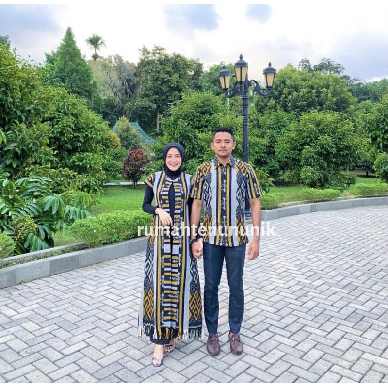 BAJU TENUN ACAS COUPLE TENUN
