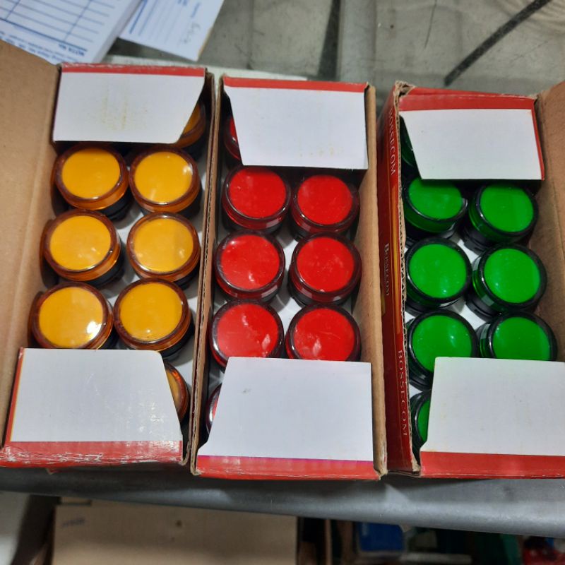 Lampu pilot lamp / lampu panel 220 V