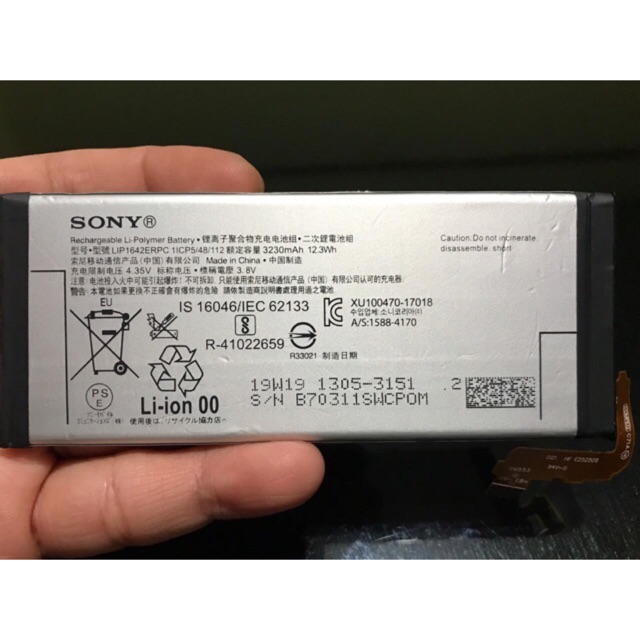 Baterai Battery Sony Xperia Sony XZ Premium Original 100%
