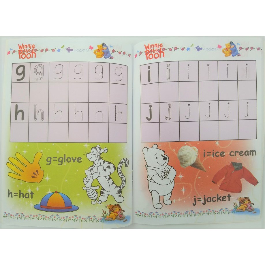 Children Activity Book Write and Coloring Buku Aktivitas Menulis dan Merwarnai Anak