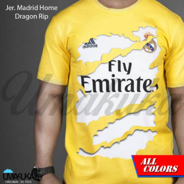 Jersey Madrid Home Dragon Rip
