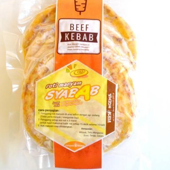 

ア ISI 5 Beef Kebab - Roti Maryam / Canai / Cane Syabab - Ngemil - Daging Kebab Sapi - Frozen Food Model Baru