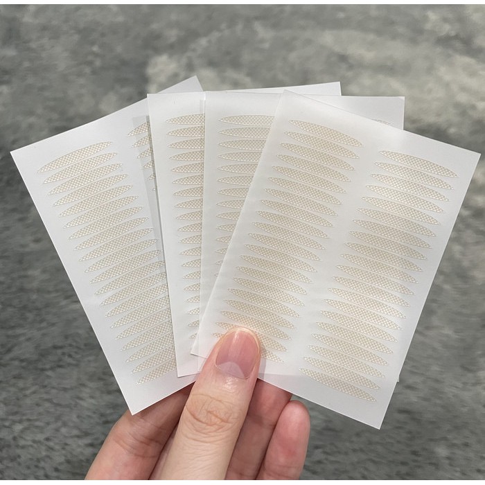 

Olive Nude Mesh Eyelid Tape Sticker Lembaran/Selotip Mata Olive Lembaran Warna Coklat Muda (Nude)