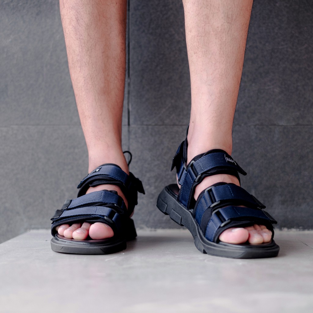 Secret Navy | Sendal Gunung Original Kulit Santai Kasual Pria Sandal Footwear New Ori | FORIND x Reyl