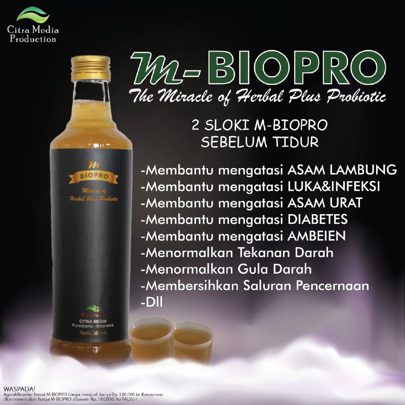 Khasiat M Biopro | M Biopro Asli I Herbal M Biopro