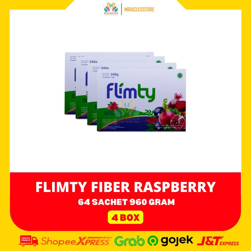 

Flimty | Diet | Pelangsing 4 Box isi 64 Sachet