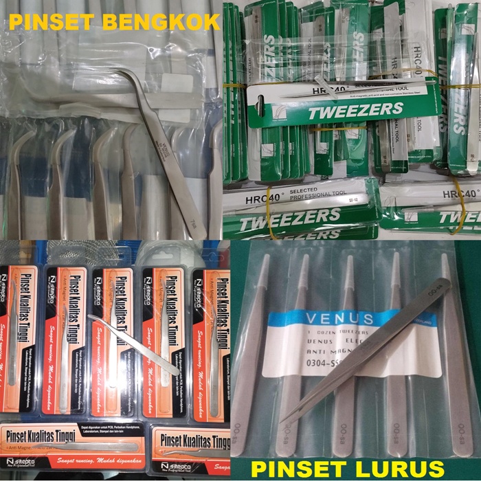 PINSET BENGKOK &amp; LURUS ORIGINAL