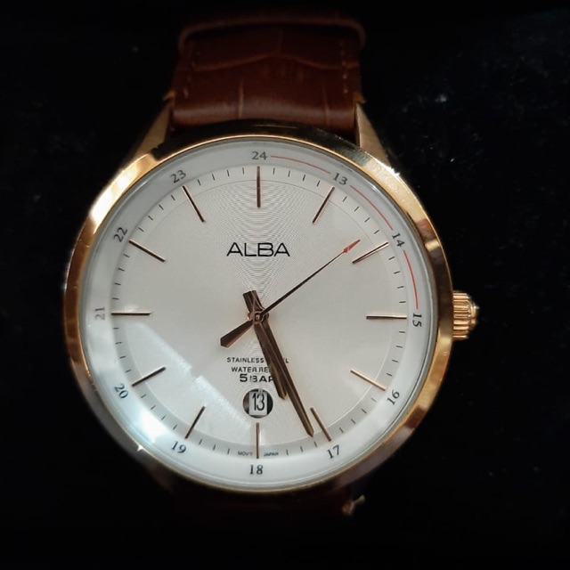 Preloved Jam tangan alba pria