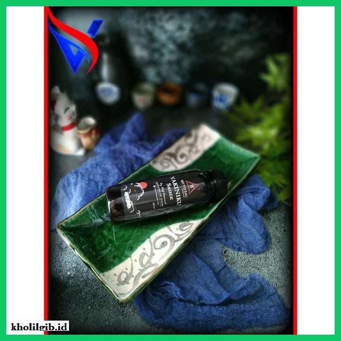 

gnidderdsaus- sauce yakiniku miyoshi by chef lim, saos saus restoran jepang 250ml -asliiiiii.