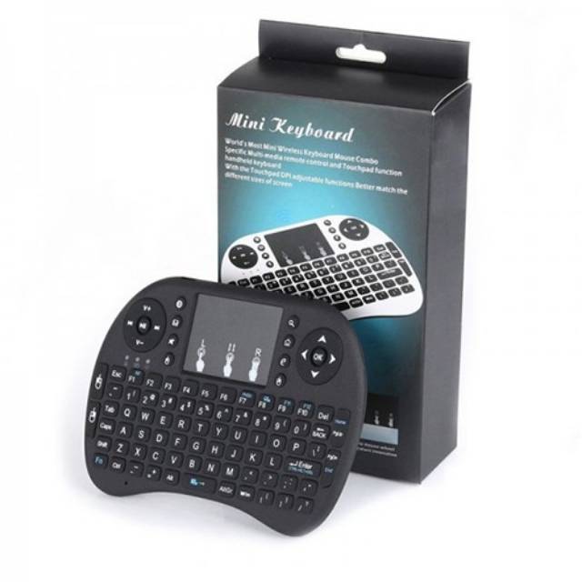 Mini keyboard Wireless 2.4Ghz dengan Touchpad