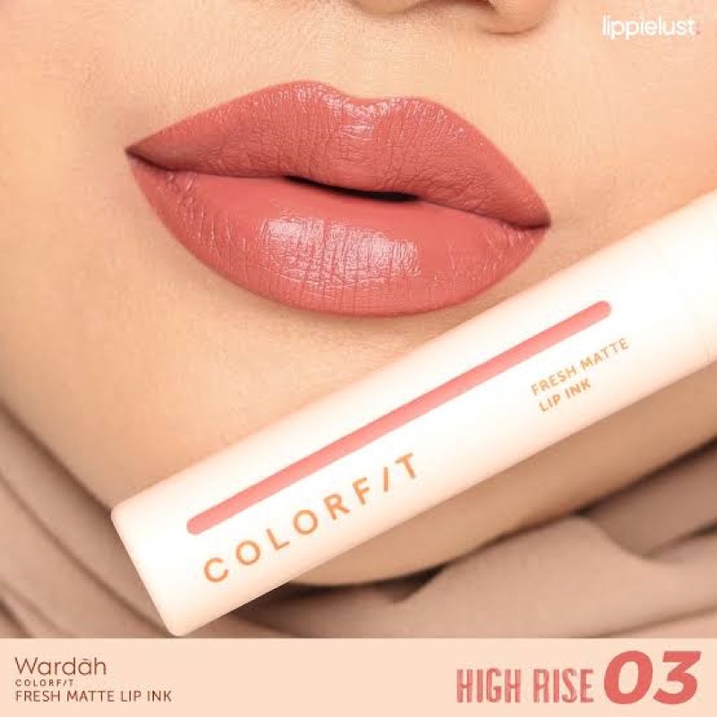 lip inked lebih tahan || wardah colorfit fresh lip ink serum || lip + serum