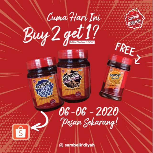 

Paket Buy 2 Get 1 (Berlaku Kelipatan)