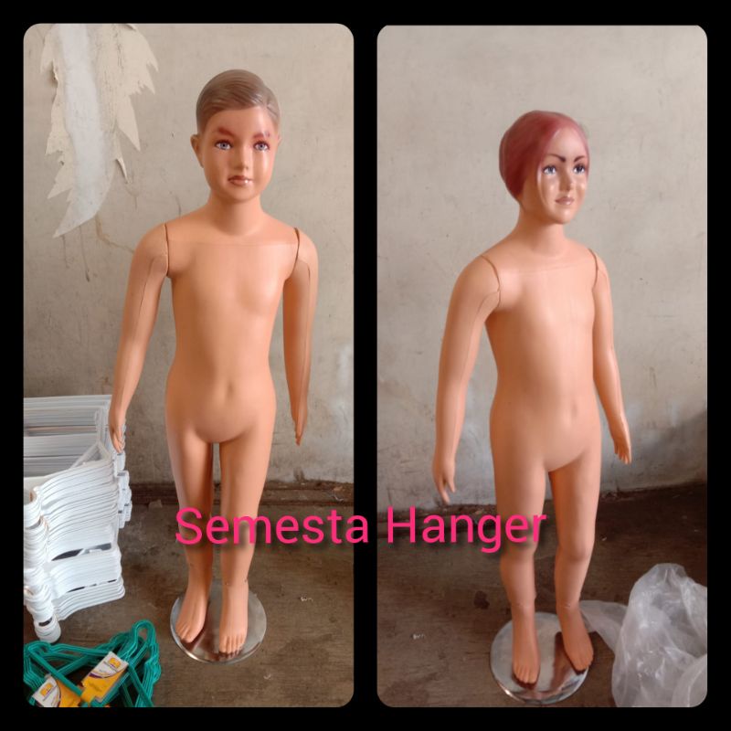 Patung Manekin Fullbody Anak cewe cowo (usia 3-4 th)
