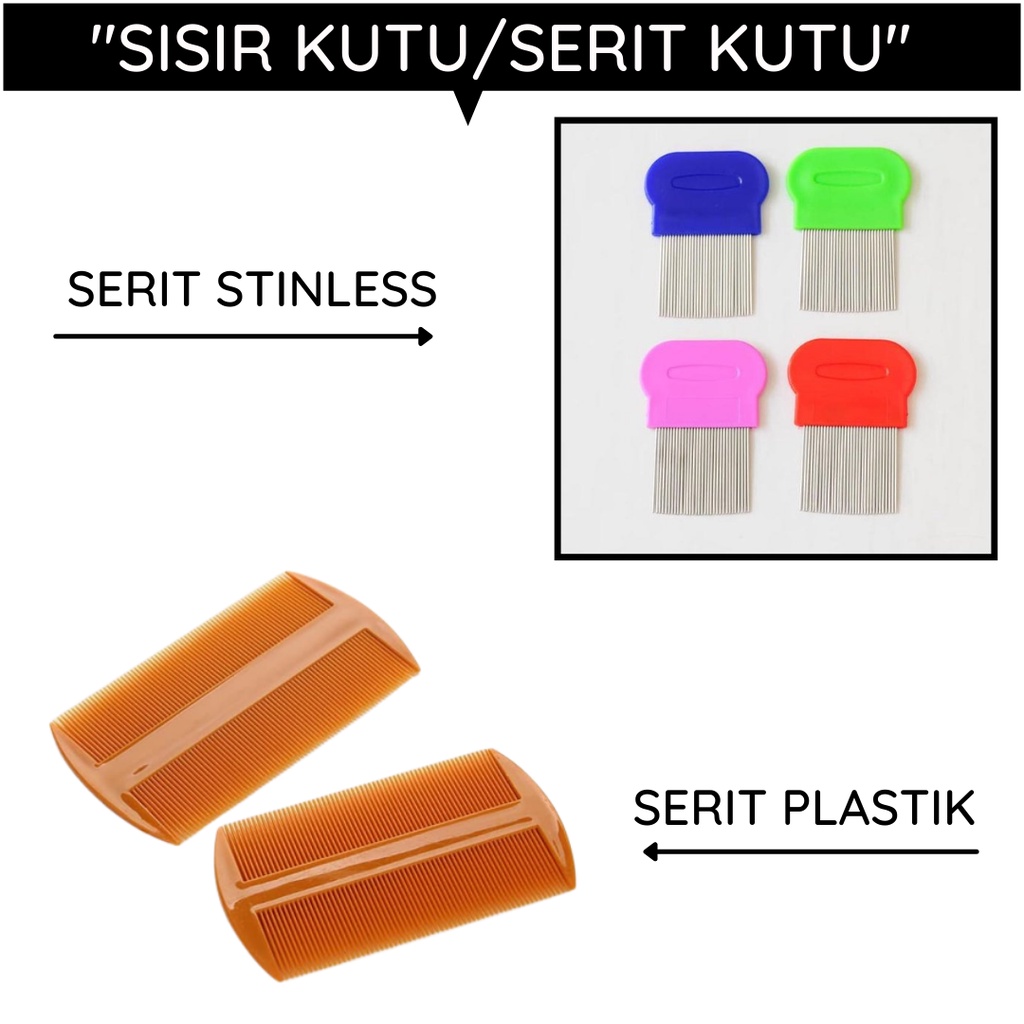 SISIR SERIT KUTU/SISIR SERIT STINLES/SISIR KUTU PLASTIK/SISIR MINI/SISIR SERIT MURAH