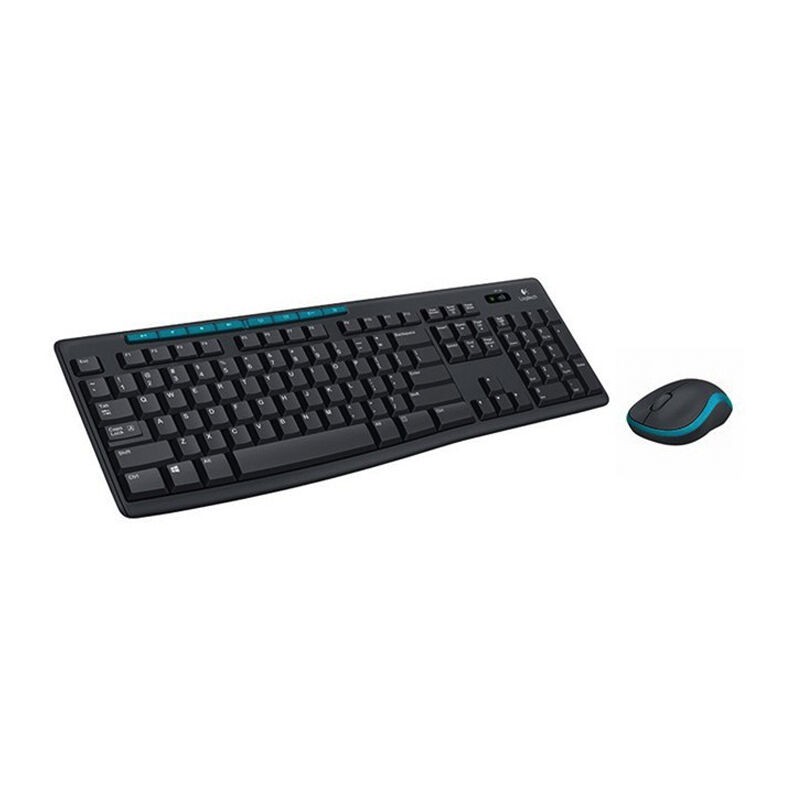 Keyboard Mouse Wireless LOGITECH MK275 Full-Size Wireless Combo - Black - ORIGINAL RESMI