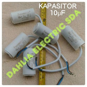 KAPASITOR POMPA AIR 10 UF / 450V PANAMATIC