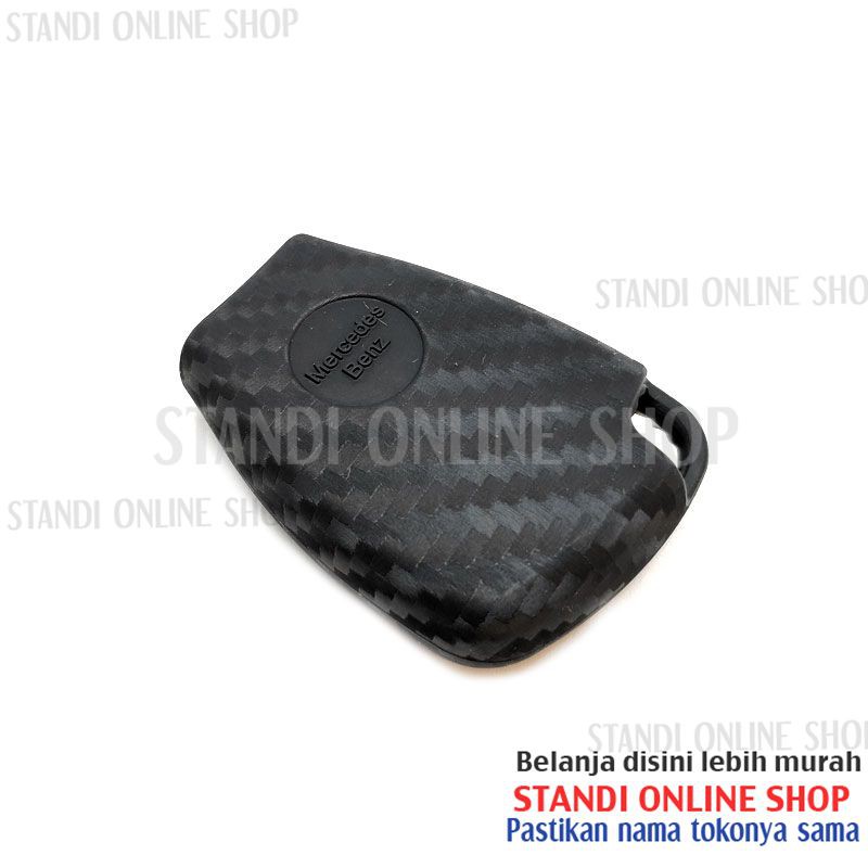 Kondom Kunci Silikon Carbon Remote Mercy Mercedes Benz B C E ML S CL