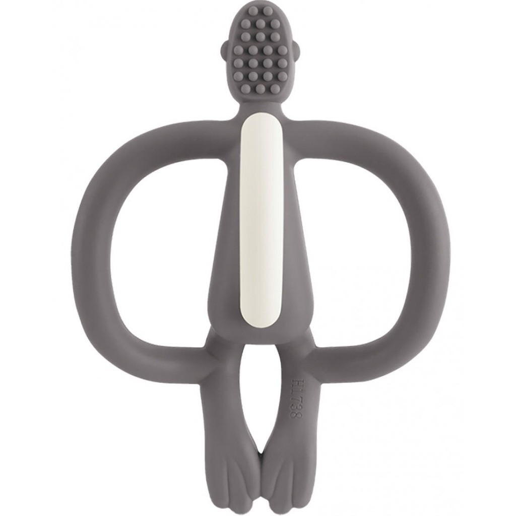 Matchstick Monkey Grey Teether - Gigitan Bayi MM-T-001