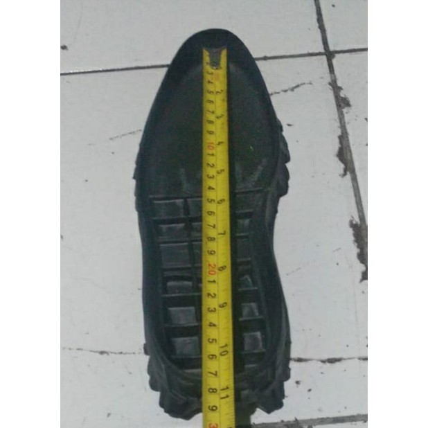 Outsole Karet Mentah Hitam Pdl Safety Paket Sol Dan Insole