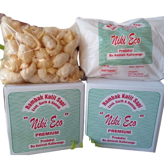 

Rambakkulit Sapi matang gurih 250 gr jateng