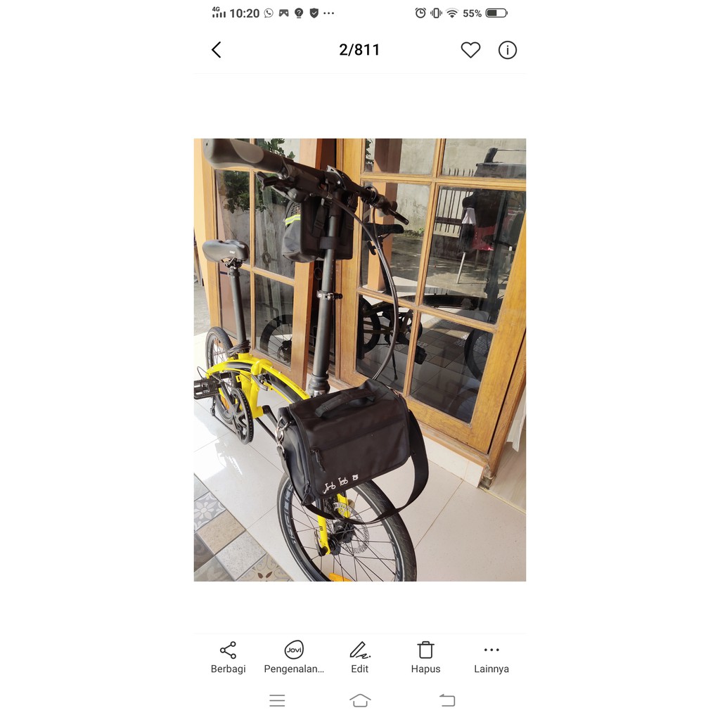 Sepeda Lipat Element Ecosmo 9 BIKE to WORK