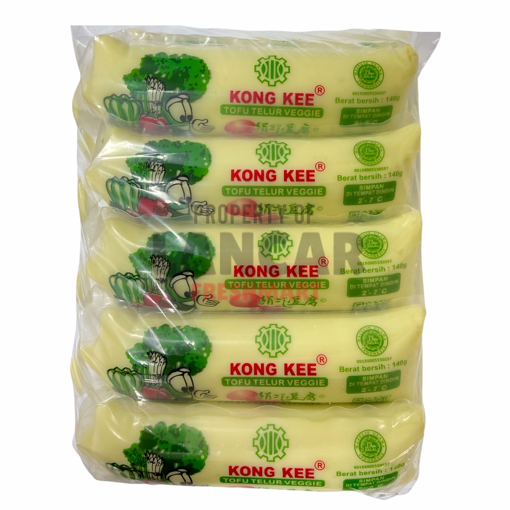 KONG KEE TOFU VEGGIE 140GR / KONG KEE TOFU VEGETARIAN 140GR