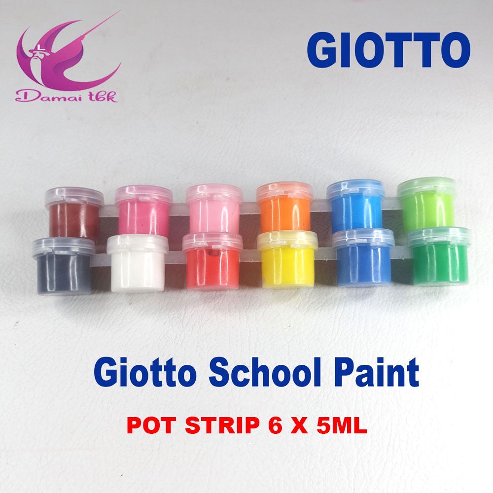 

Cat Lukis Giotto / School Paint / Paket Set 6 X 5 ML