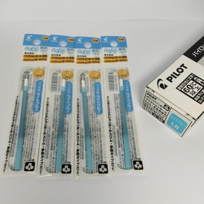 

Hemat Refill Isi Pulpen Frixion 0.38Mm Slim / 3 In 1 / 4 In 1 Terbatas