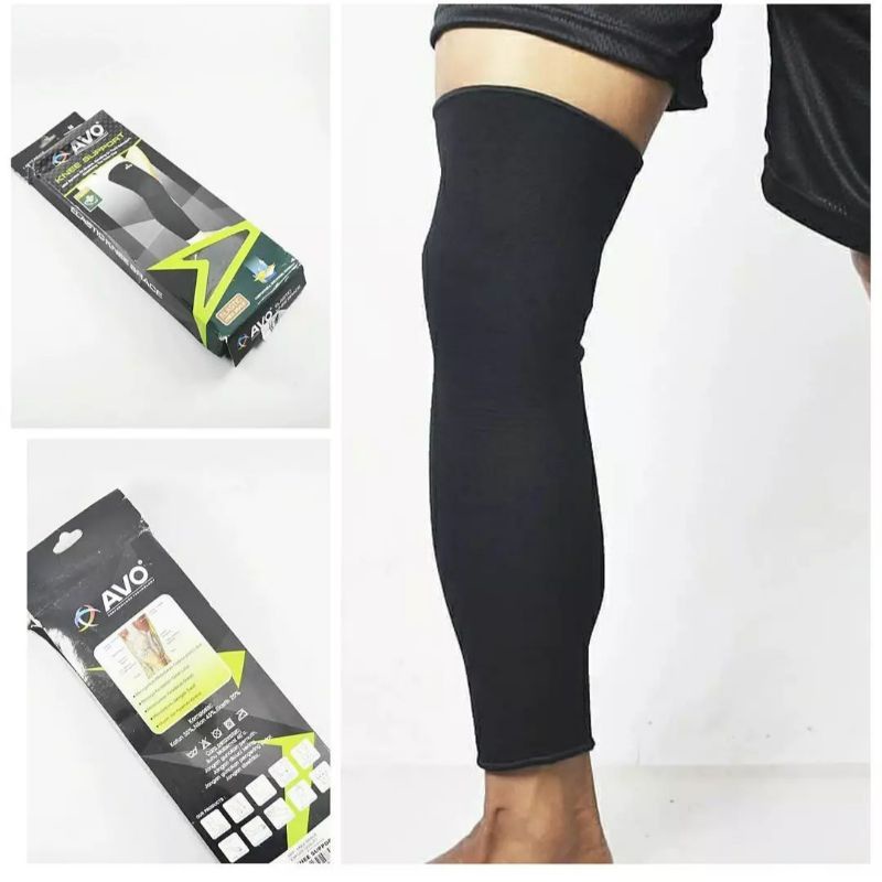 knee long avo original knee support avo panjang