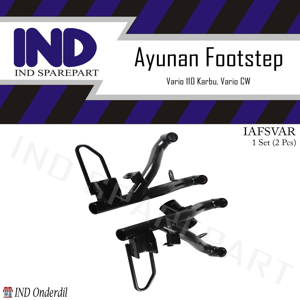 Dudukan/Bracket/Braket/Breket/Pangkon/Ayunan Footstep