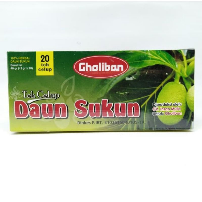 

Teh Celup Daun Sukun Gholiban