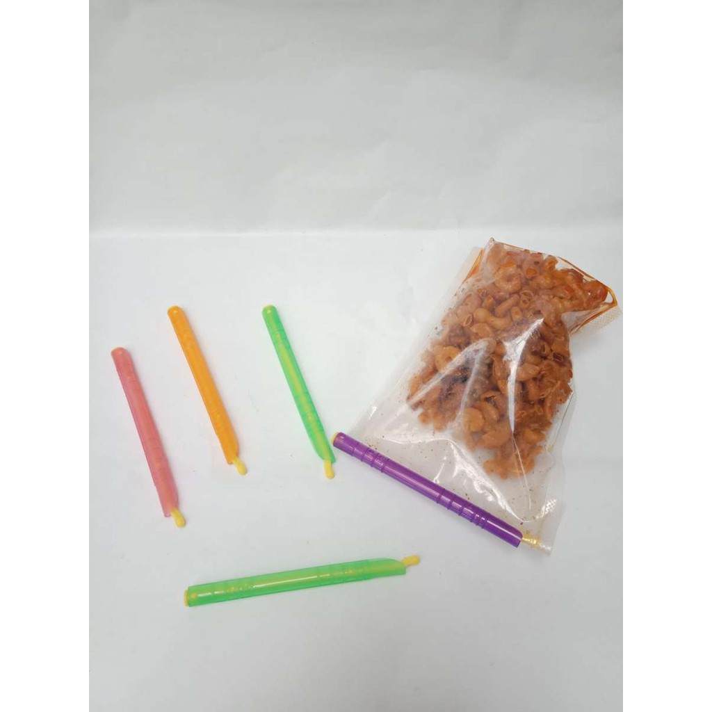 Alat penjepit kantong plastik/Plastic 12CM Makanan Sealing Road Food Murah Bahan Plastik PP Portable