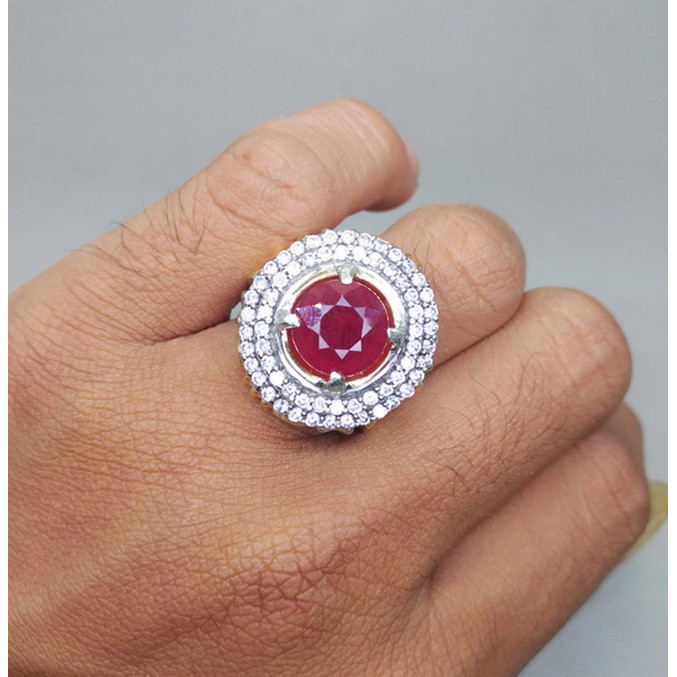 Toko Batu Cincin online Permata Ruby Merah Delima Asli