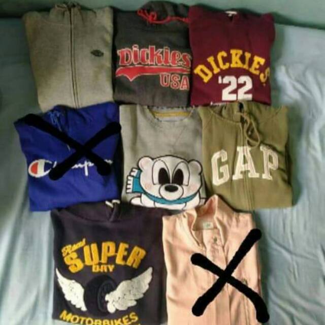 Borongan Hoodie Second