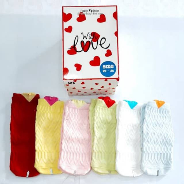 Happy Baby Socks 6-12 Month ( Kaos Kaki Bayi)