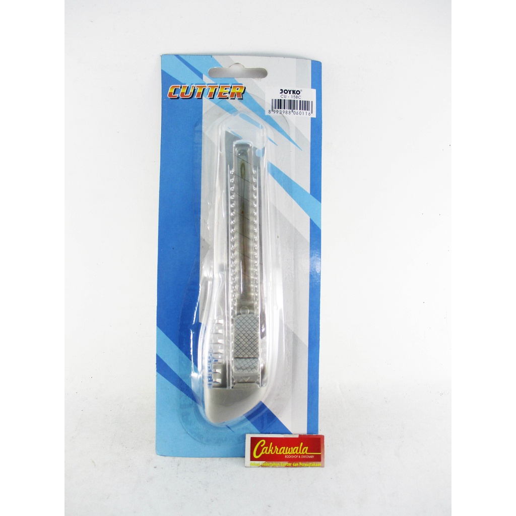 

Cutter Joyko CU-15BC | Cutter Ukuran Besar | Alat Kantor Terbaik | Best Seller