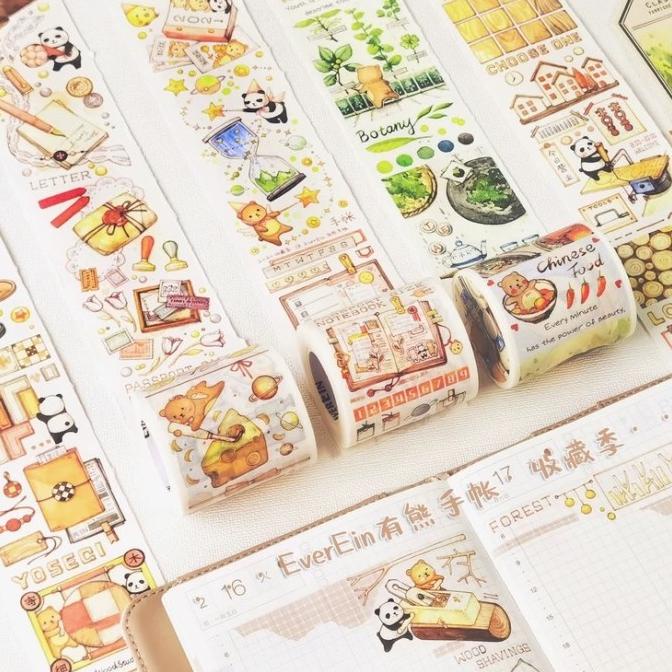 

(BISA COD) EverEin Handcraft Washi Tape BERGARANSI Kode 1216