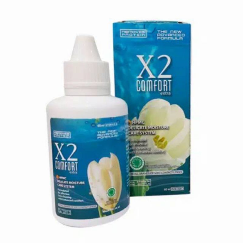 Air Softlens X2 60ML Cairan X2 Comfort 60ML Cairan X2 60ML