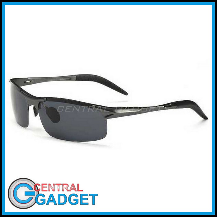 Kacamata Hitam Pria Magnesium Polarized Sunglasses - 8177