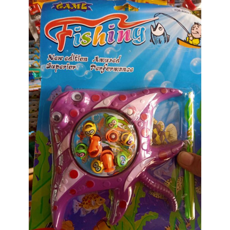 Mainan anak pancingan ikan mainan pancing pancingan