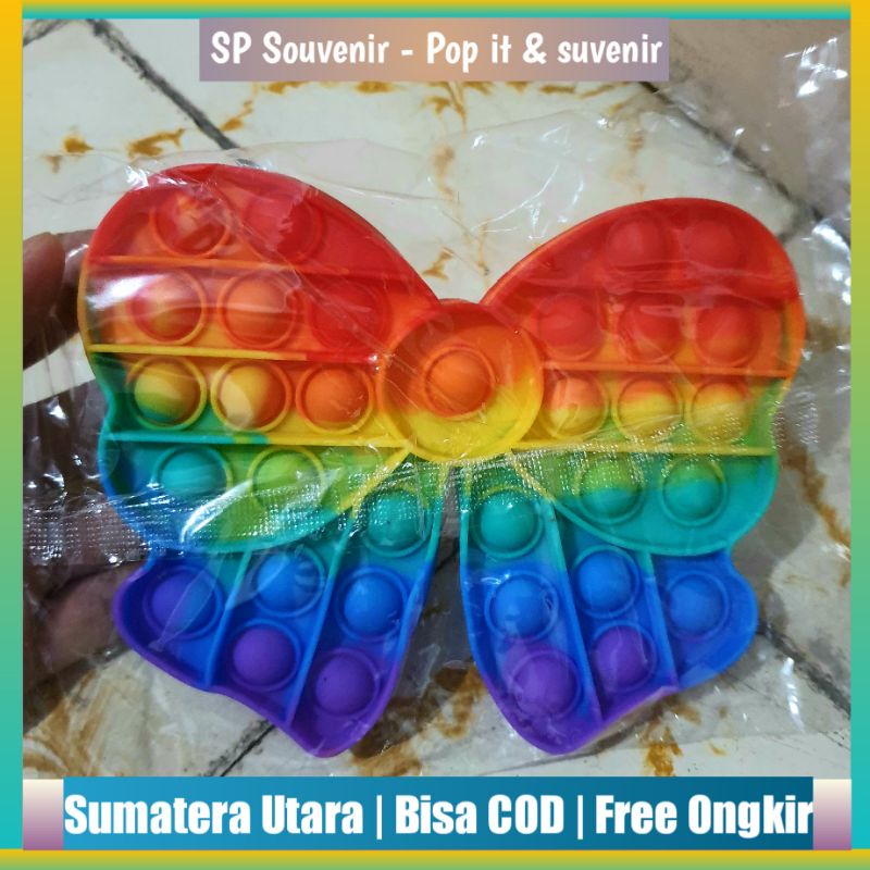 [50+ Model Pop It] POP IT ALL VARIANT | Popit Rainbow Macaron Sugus UV Colorful-Pita Rainbow